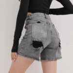 SHORT BRILLO BOLSILLO