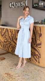 VESTIDO ECLIPSE CELESTE - Imagen 2