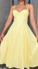 VESTIDO DULCE AMARILLO - Imagen 4