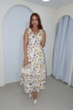 Floral dress amarillo - Imagen 2