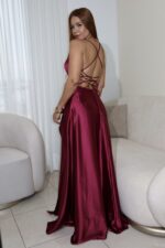Vestido Burgundy - Imagen 4
