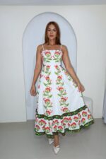 VESTIDO COLORES FLORAL - Imagen 3
