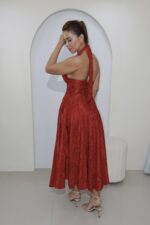 VESTIDO CHIC FASHION RED - Imagen 2