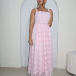 VESTIDO ROSA FLORES