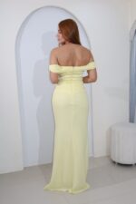 VESTIDO CORSET AMARILLO - Imagen 4