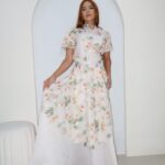 SET ORGANZA AURORA FLORAL