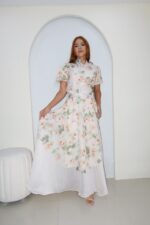 SET ORGANZA AURORA FLORAL