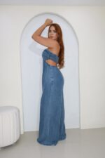 ENTERIZO DENIM ESCOTE - Imagen 3