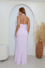 VESTIDO CRUCE ELAGANCE PINK - Imagen 4