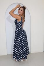 VESTIDO AGATA NAVY - Imagen 3