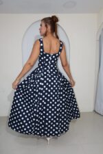 VESTIDO AGATA NAVY - Imagen 4